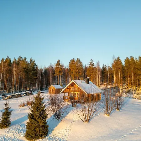 Tennihovi I Wood-fired Sauna - Finnish Kota * Jokela (Lapland)